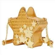 Buy Loungefly - Figural Gold Stars Sequin Crossbody Bag