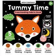 Buy A High-Contrast Tummy Time Black-And-White Sensory Rag Book