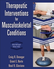 Buy Therapeutic Interventions For Musculoskeletal Conditions