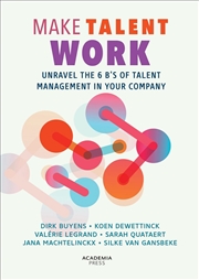Buy Make Talent Work: Unravel The 6 B's Of Talent Management In Your Company