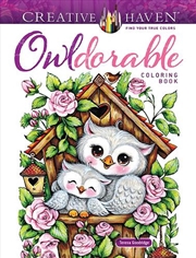 Buy Creative Haven Owldorable Coloring Book