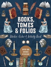 Buy Books, Tomes & Folios Sticker, Color & Activity Book
