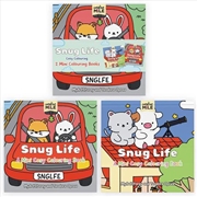 Buy 2 Pack Mini Colouring Book - Snug Life Cosy Colouring Book