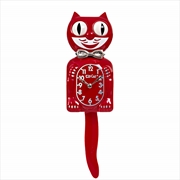 Buy Retro Red Kit-Cat Klock