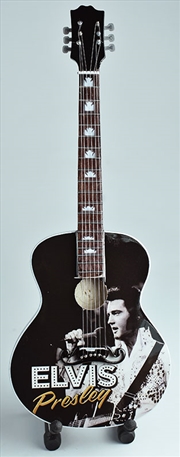 Buy Miniature Acoustic Guitar Elvis Presley Tribute