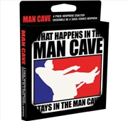 Buy Man Cave Coaster Set