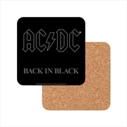 Buy Ac/Dc Coasters - Back In Black - 6Pc Set