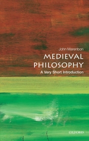 Buy Medieval Philosophy : A Very Short Introduction