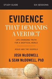Buy Evidence That Demands A Verdict Bible Study Guide : Jesus And The Gospels