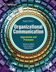 Buy Organizational Communication : Approaches And Processes