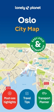 Buy Lonely Planet Oslo City Map