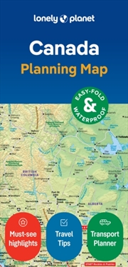 Buy Lonely Planet Canada Planning Map