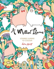 Buy A Million Llamas : Lovable Llamas To Colour