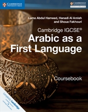 Buy Cambridge Igcse Arabic As A First Language Coursebook