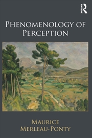 Buy Phenomenology Of Perception