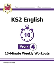 Buy Ks2 Year 4 English 10-Minute Weekly Workouts