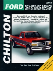 Buy Ford Pick-Ups & Bronco ('80- '96) (Chilton)