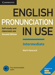 Buy English Pronunciation In Use Intermediate Book With Answers And Downloadable Audio