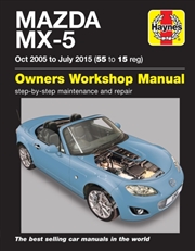 Buy Mazda Mx-5 (Oct 05 - July 15) 55 To 15 Haynes Repair Manual