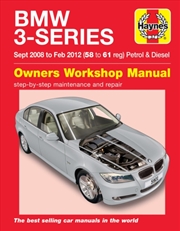Buy Bmw 3-Series (Sept 08 To Feb 12) Haynes Repair Manual