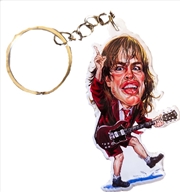 Buy Angus Young Funky Keyring