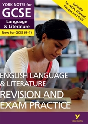 Buy English Language And Literature Revision And Exam Practice York Notes Gcse - For 2026, 2027 Exams