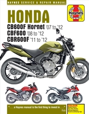 Buy Honda Cb600 Hornet, Cbf600 & Cbr600F (07 - 12)