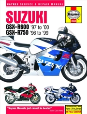 Buy Suzuki Gsx-R600 & 750 (96 - 00) Haynes Repair Manual