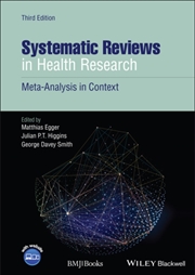 Buy Systematic Reviews In Health Research : Meta-Analysis In Context