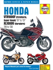 Buy Honda Vtr1000F (Firestorm, Super Hawk) (97 - 07) & Xl1000V (Varadero) (99 - 08) Haynes Repair Manual
