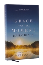Buy Nkjv, Grace For The Moment Daily Bible, Hardcover, Comfort Print