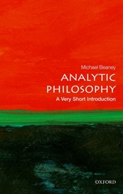 Buy Analytic Philosophy : A Very Short Introduction