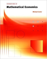 Buy Foundations Of Mathematical Economics