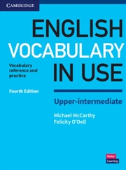 Buy English Vocabulary In Use Upper-Intermediate Book With Answers : Vocabulary Reference And Practice