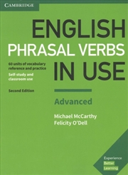 Buy English Phrasal Verbs In Use Advanced Book With Answers : Vocabulary Reference And Practice