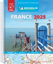 Buy France 2025 - Tourist & Motoring Atlas Laminated Spiral