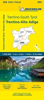 Buy Trentino - Michelin Local Map 354