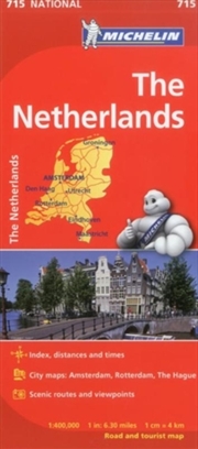 Buy The Netherlands - Michelin National Map 715