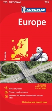 Buy Europe - Michelin National Map 705