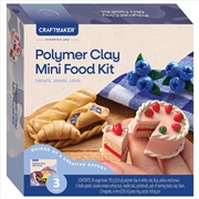 Buy Craft Maker Polymer Clay Mini Foods Kit