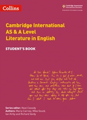 Buy Cambridge International As & A Level Literature In English Student's Book