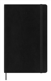 Buy Moleskine 2025 18-Month Daily Large Softcover Notebook: Black