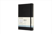 Buy Moleskine 2022 18-Month Monthly Large Hardcover Notebook: Black