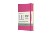 Buy Moleskine 2022 18-Month Weekly Pocket Hardcover Notebook : Bougainvillea Pink
