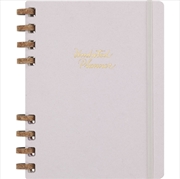 Buy Moleskine Undated Xl Spiral Planner Crush Cherry