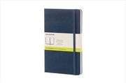 Buy Moleskine Sapphire Blue Large Plain Notebook Hard
