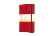 Buy Moleskine Large Ruled Hardcover Notebook Scarlet Red