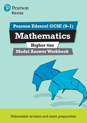 Buy Pearson Revise Edexcel Gcse Maths (Higher) Model Answer Workbook - For 2026, 2027 Exams