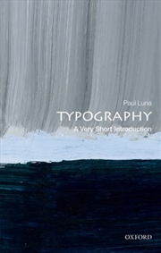Buy Typography : A Very Short Introduction