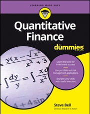 Buy Quantitative Finance For Dummies